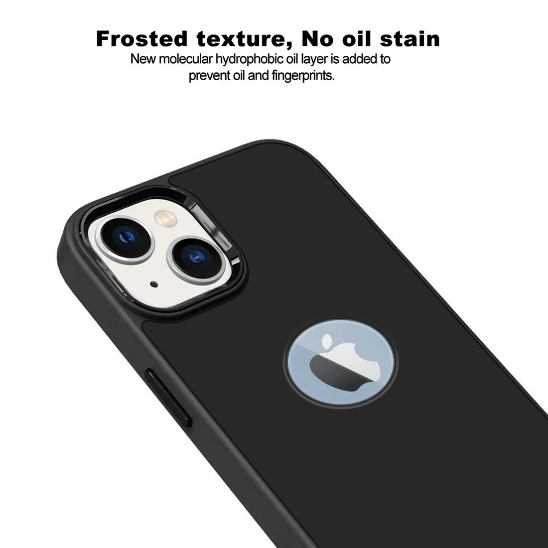 Oil Finish PC TPU Case for Apple iPhone 14