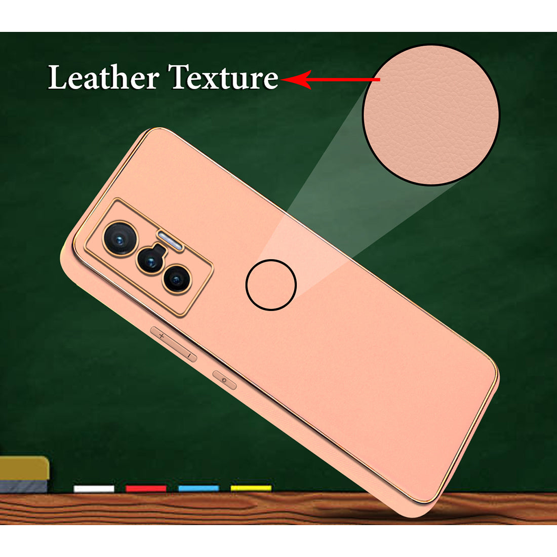 Leather PC TPU Case for Vivo X70 5G