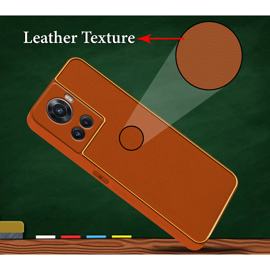 Leather PC TPU Case for OnePlus 10R 5G