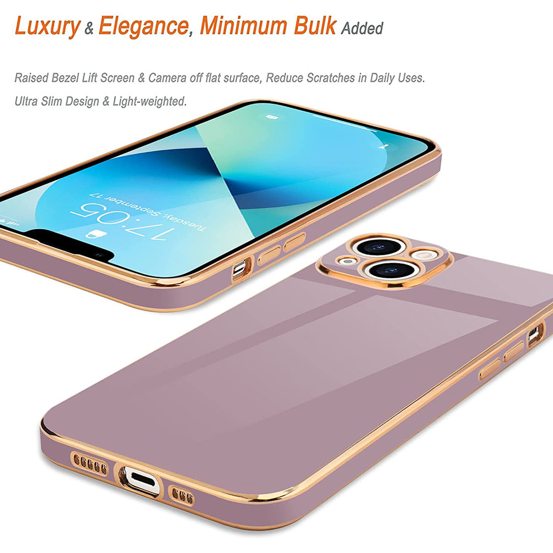 Electroplating TPU Cover for Apple iPhone 13