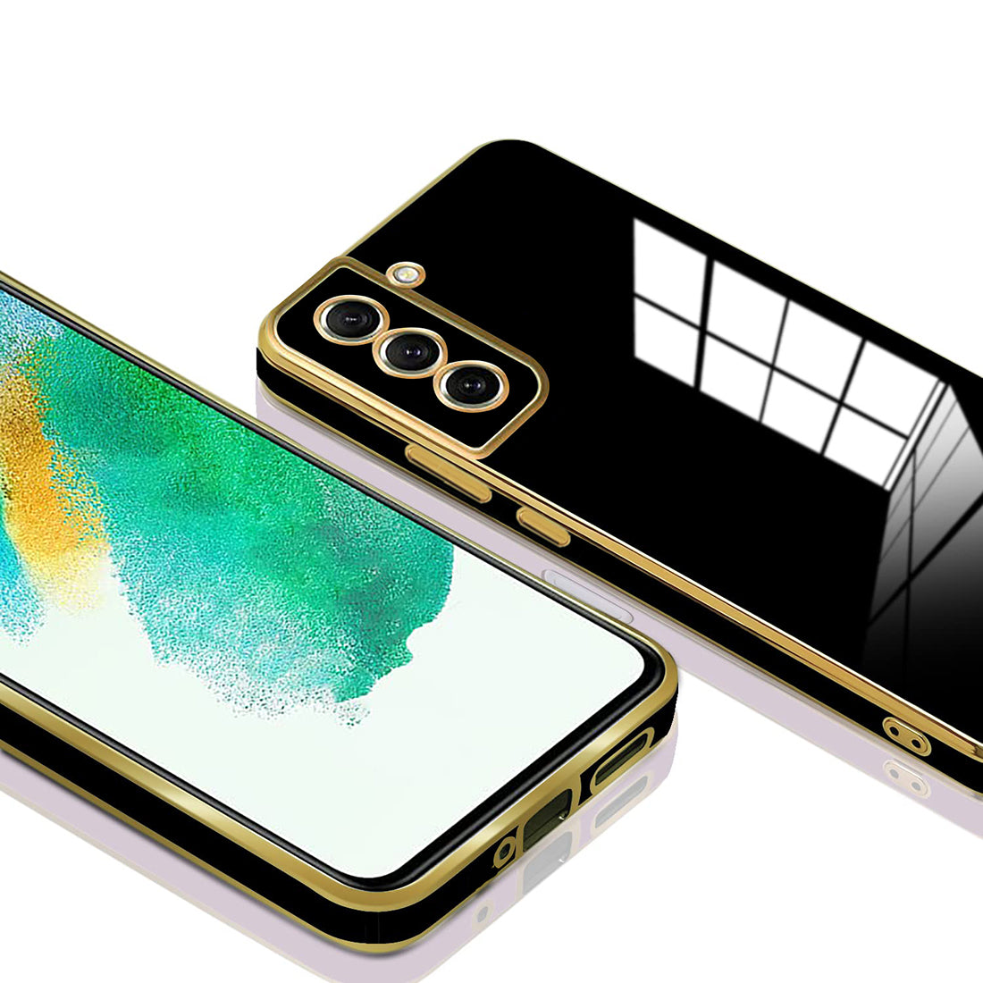 Electroplating TPU Cover for Samsung Galaxy S21 FE 5G