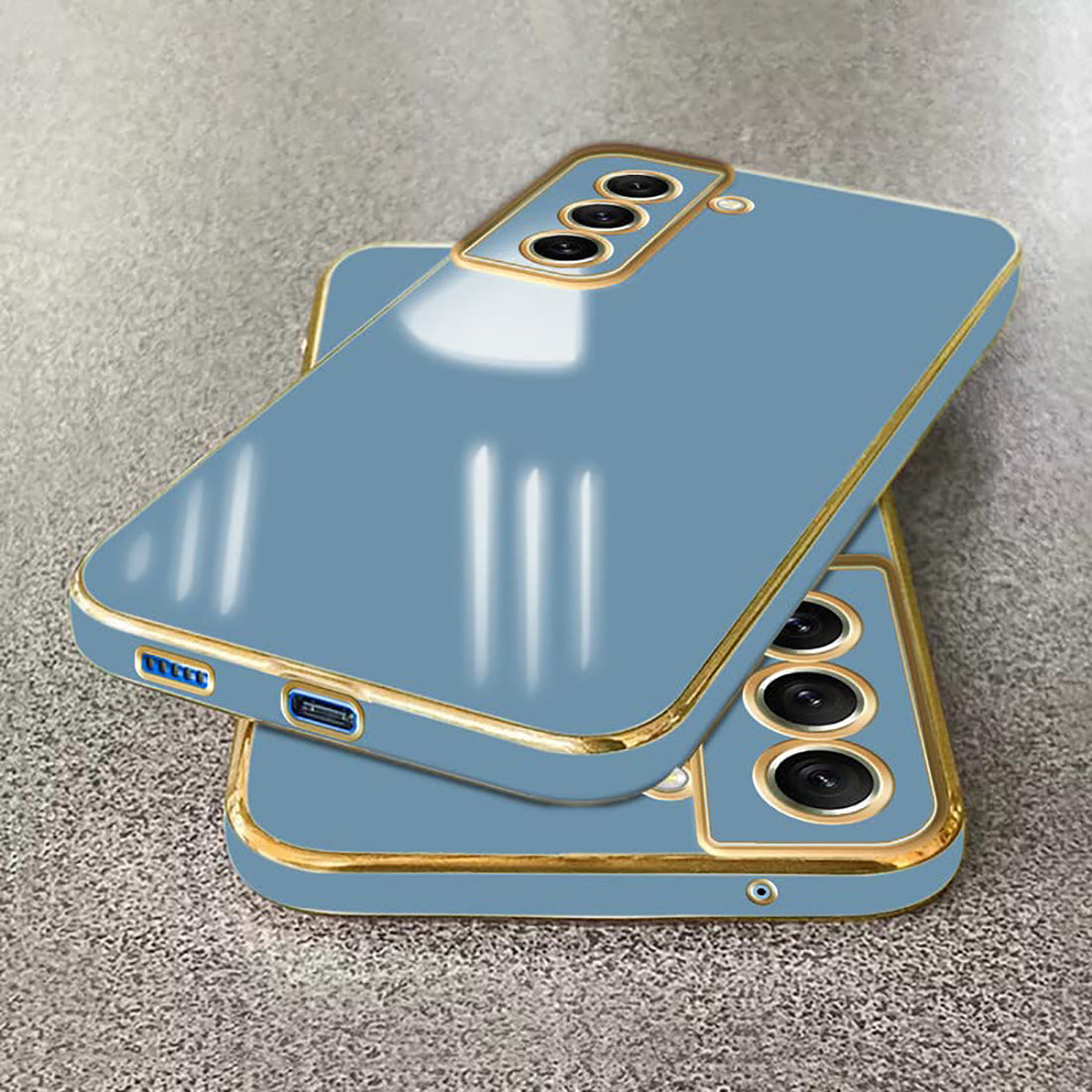 Electroplating TPU Cover for Samsung Galaxy S21 FE 5G