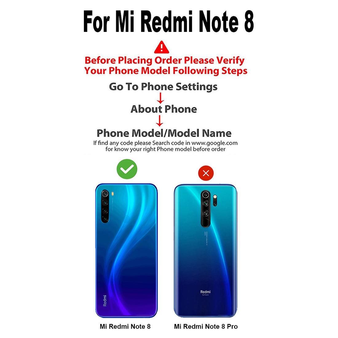 Electroplating TPU Cover for Mi Redmi Note 8 4G