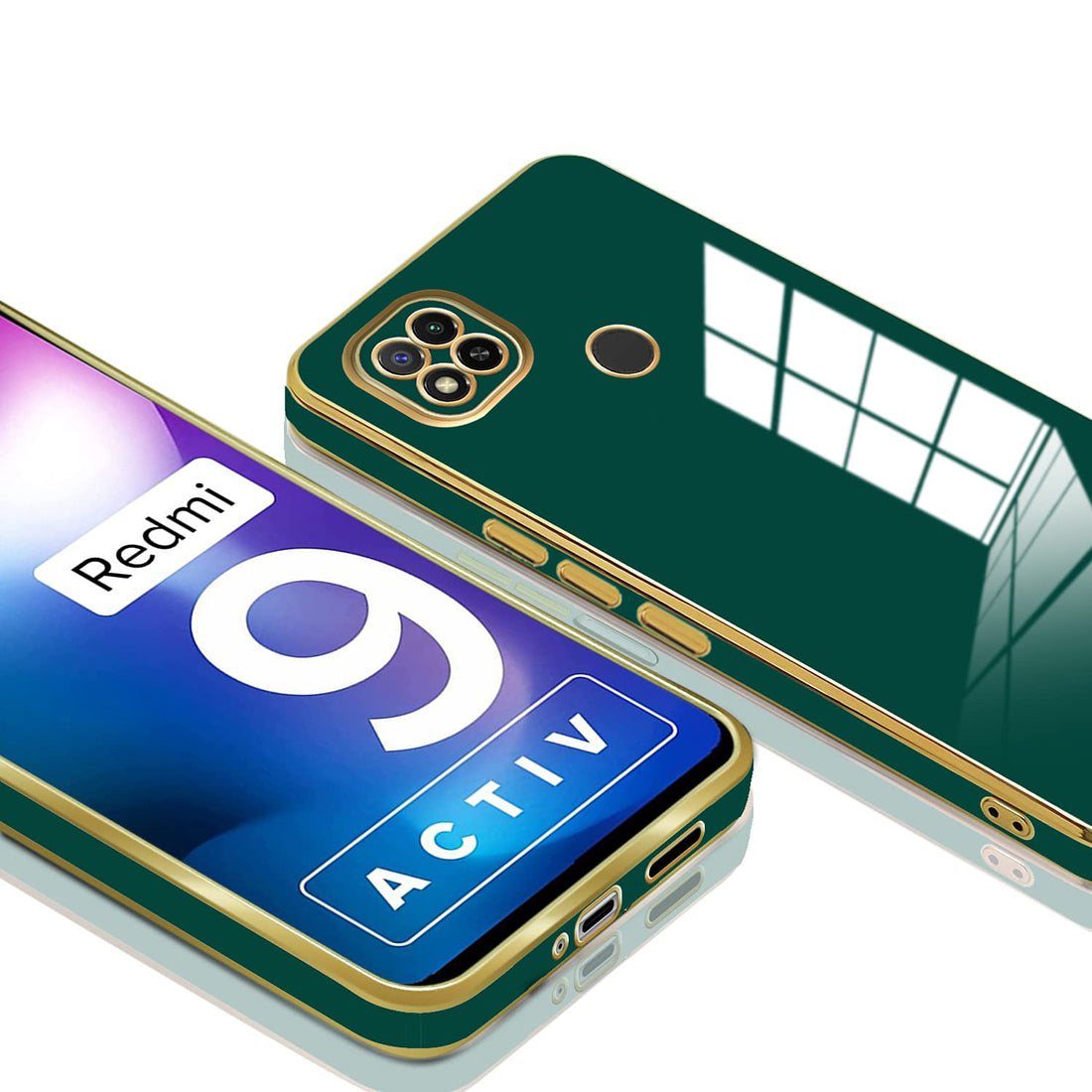 Electroplating TPU Cover for Mi Redmi 9 / 9A / 9C / 9i