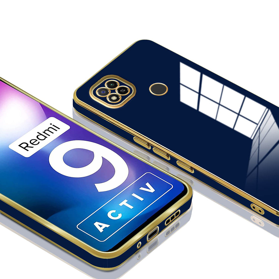 Electroplating TPU Cover for Mi Redmi 9 / 9A / 9C / 9i