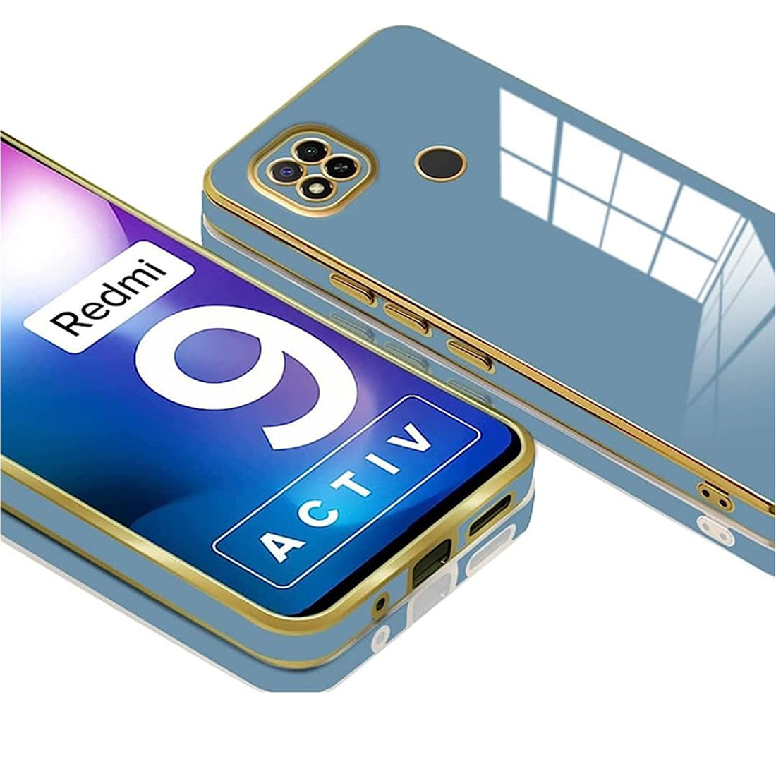 Electroplating TPU Cover for Mi Redmi 9 / 9A / 9C / 9i