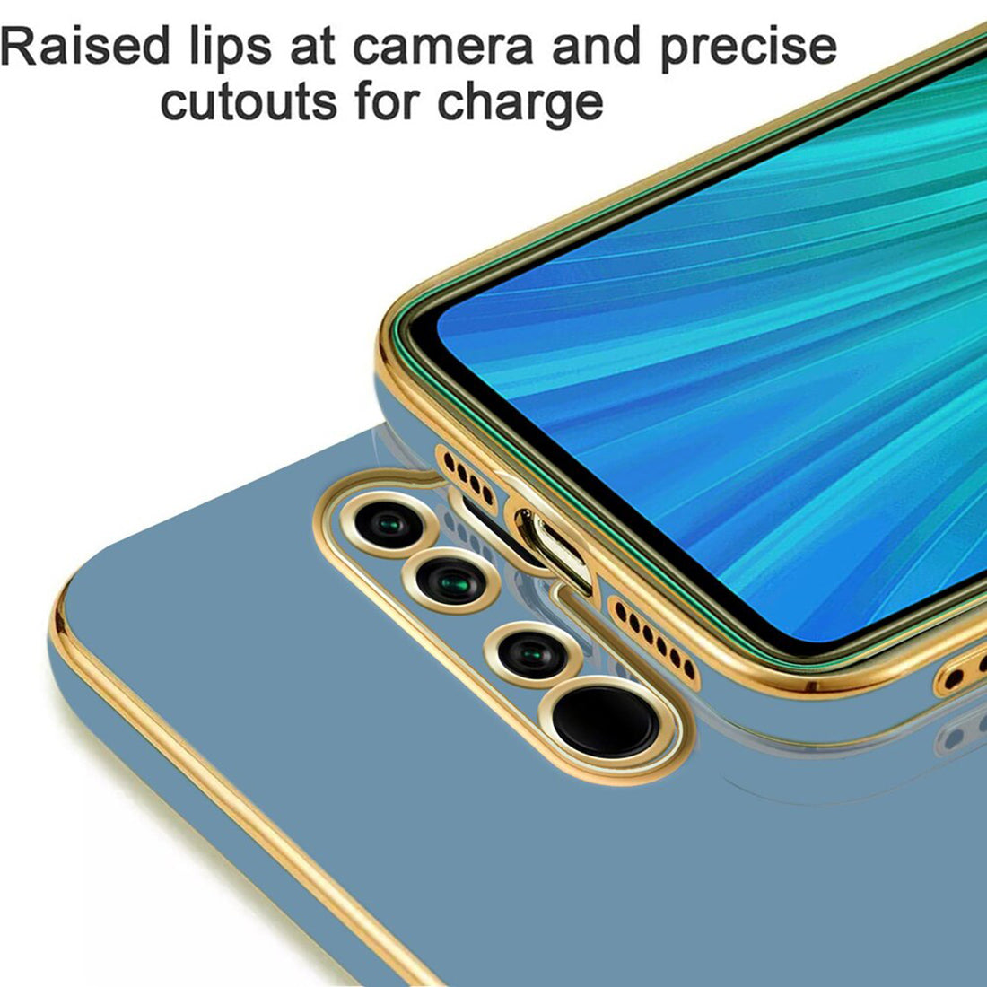 Electroplating TPU Cover for Mi Redmi Note 8 Pro 4G