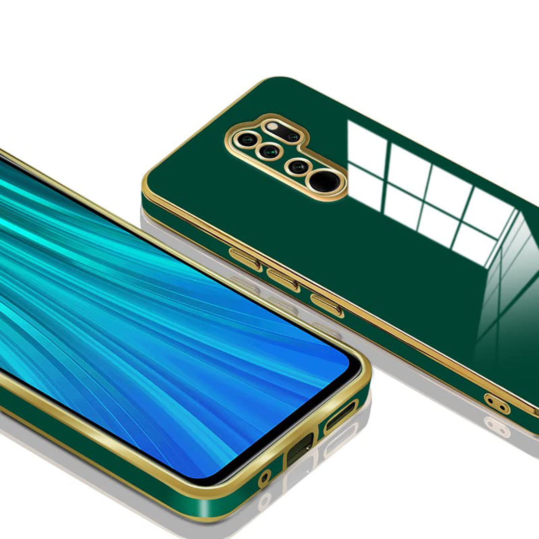 Electroplating TPU Cover for Mi Redmi Note 8 Pro 4G