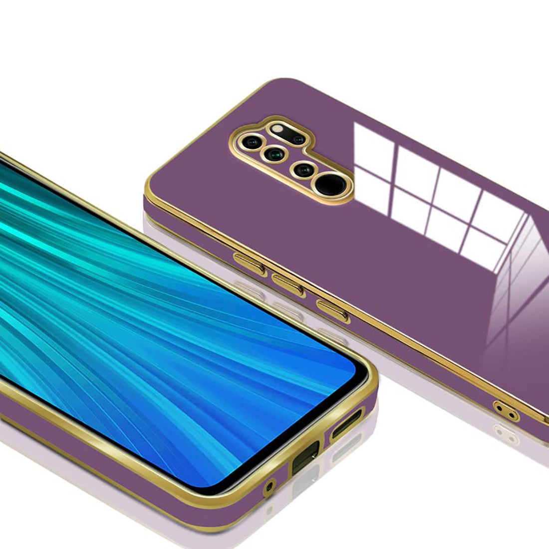 Electroplating TPU Cover for Mi Redmi Note 8 Pro 4G