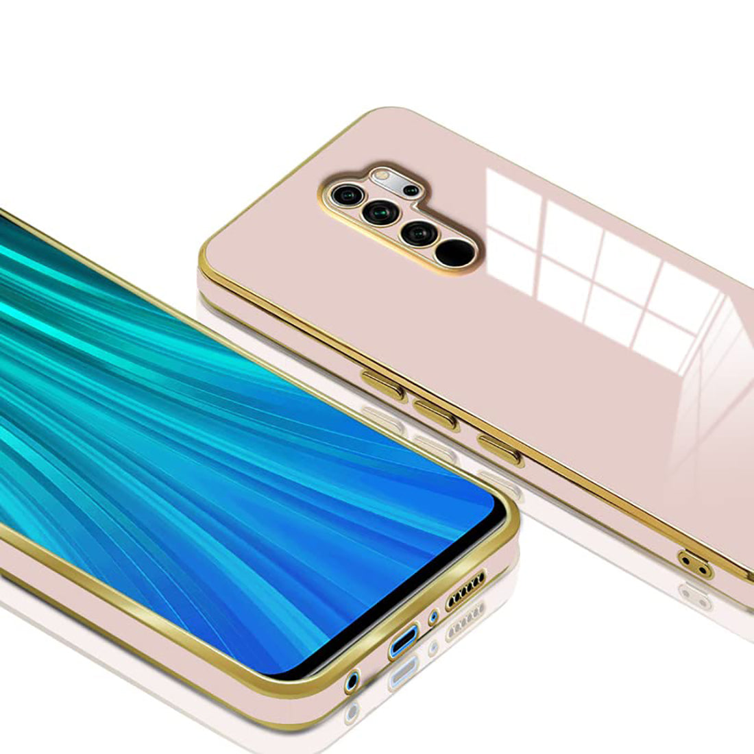 Electroplating TPU Cover for Mi Redmi Note 8 Pro 4G