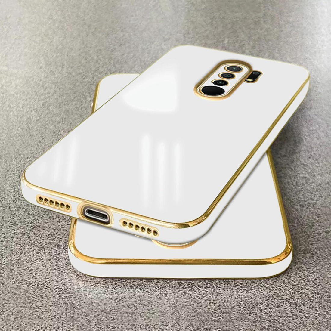 Electroplating TPU Cover for Mi Redmi 9 Prime / Poco M2