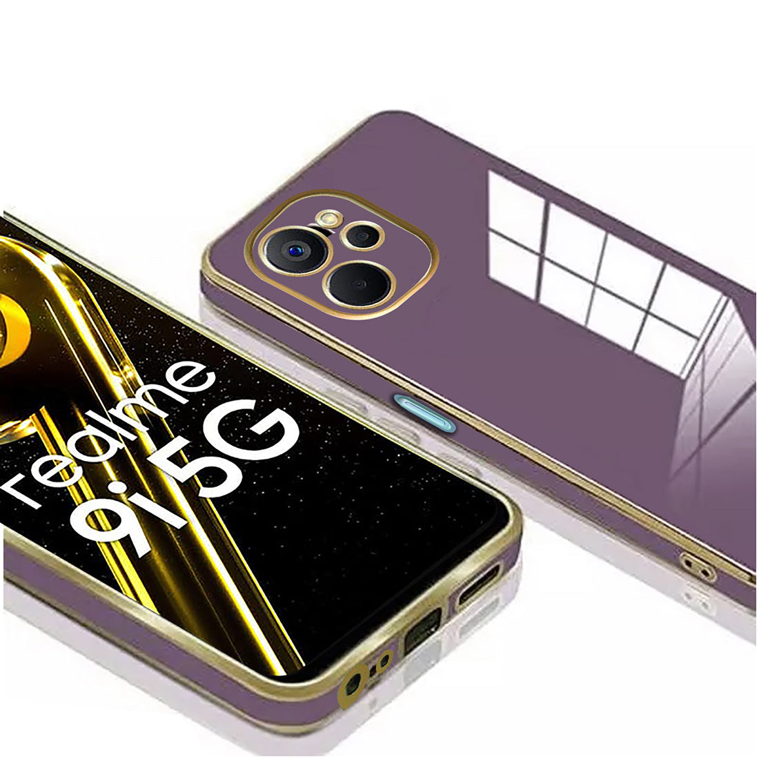 Electroplating TPU Cover for Realme 9i 5G