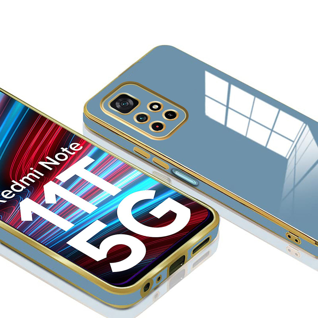 Electroplating TPU Cover for Mi Redmi Note 11T 5G / Poco M4 Pro 5G