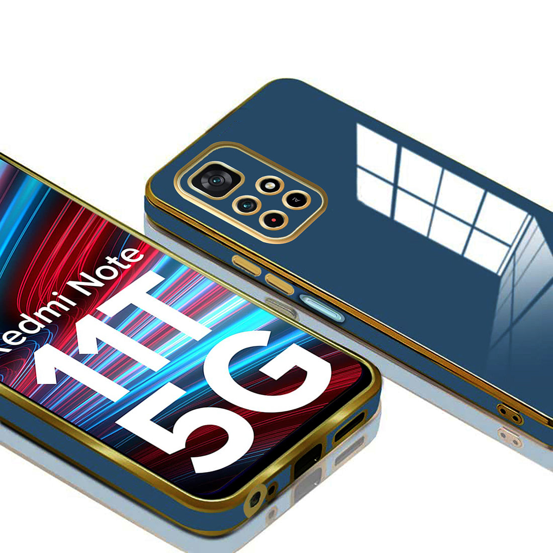 Electroplating TPU Cover for Mi Redmi Note 11T 5G / Poco M4 Pro 5G