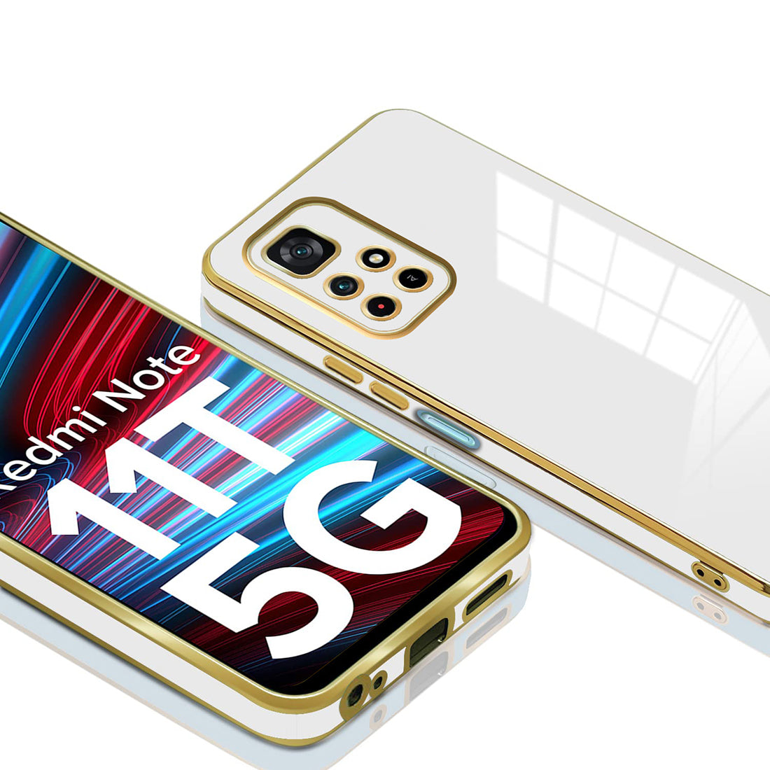 Electroplating TPU Cover for Mi Redmi Note 11T 5G / Poco M4 Pro 5G