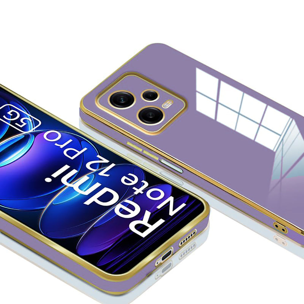 Electroplating TPU Cover for Mi Redmi Note 12 Pro 5G / 12 Pro Plus 5G / Poco X5 Pro 5G