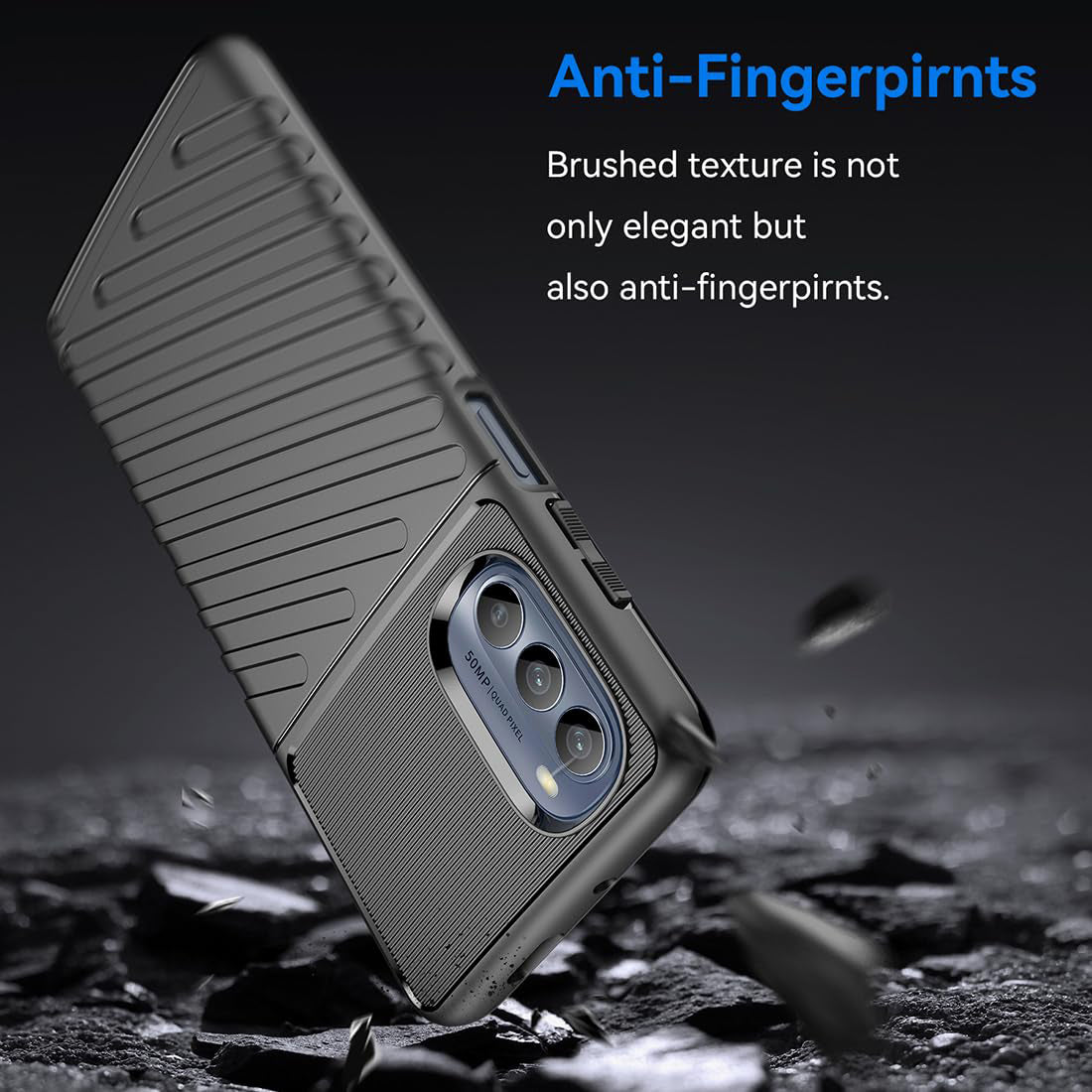 Thunder TPU Cover for Motorola Moto G52 4G / G82 5G