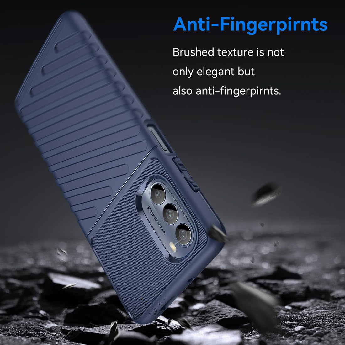 Thunder TPU Cover for Motorola Moto G52 4G / G82 5G