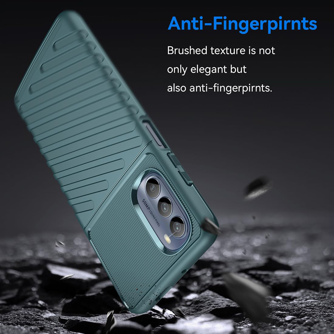Thunder TPU Cover for Motorola Moto G52 4G / G82 5G