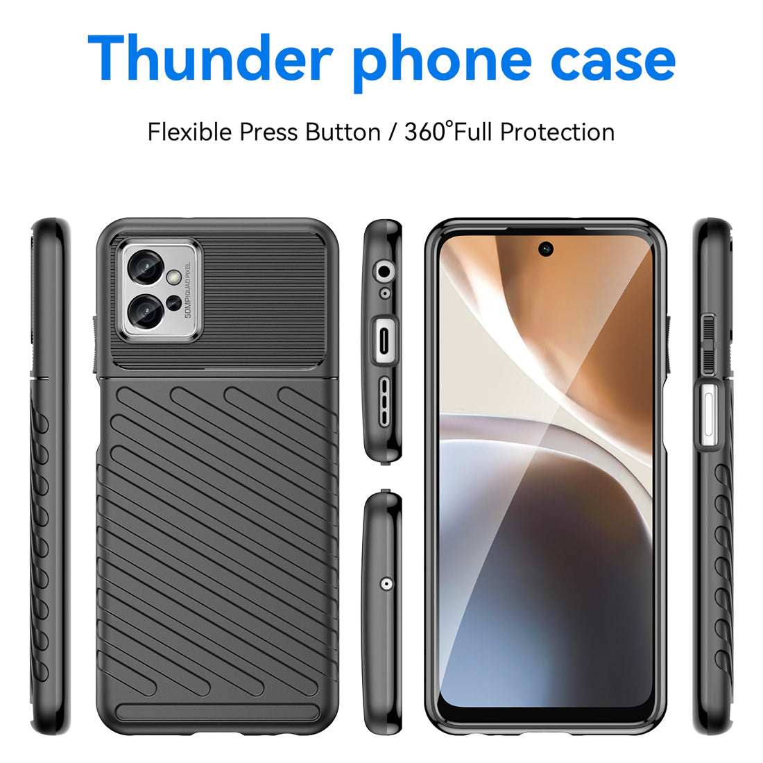 Thunder TPU Cover for Motorola Moto G32 4G