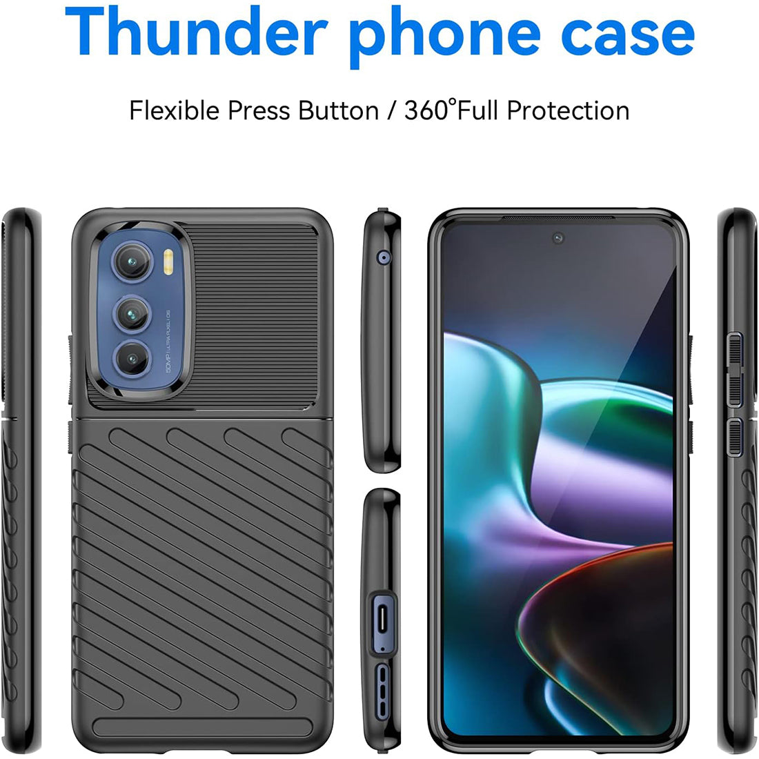 Thunder TPU Cover for Motorola Edge 30 5G