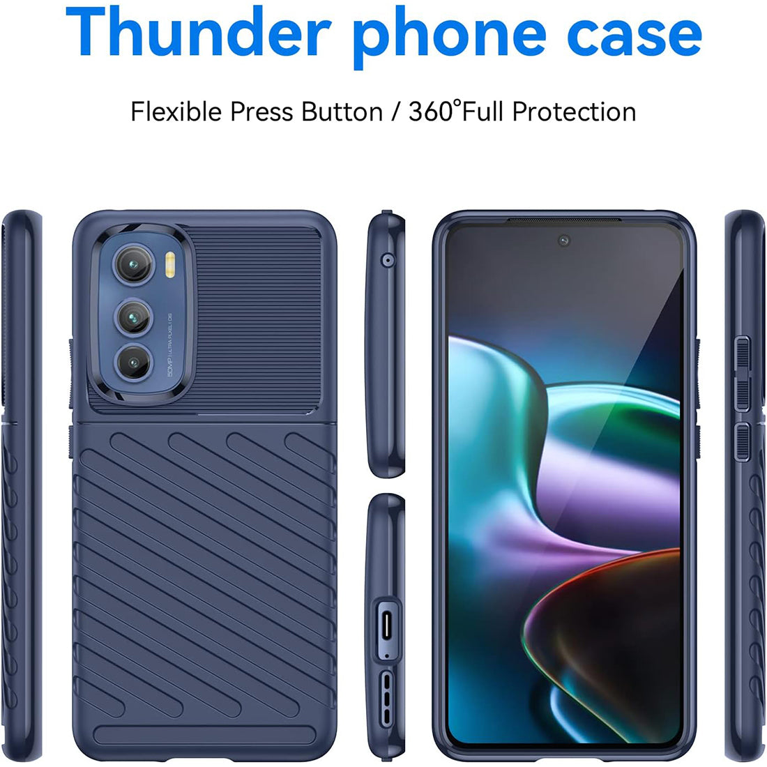 Thunder TPU Cover for Motorola Edge 30 5G