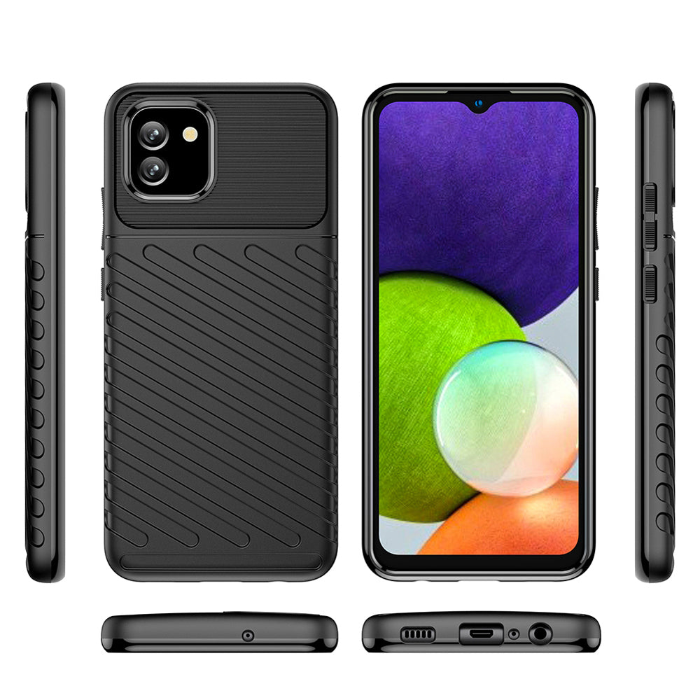 Thunder TPU Cover for Samsung Galaxy A04E 4G / M04 4G / F04 4G