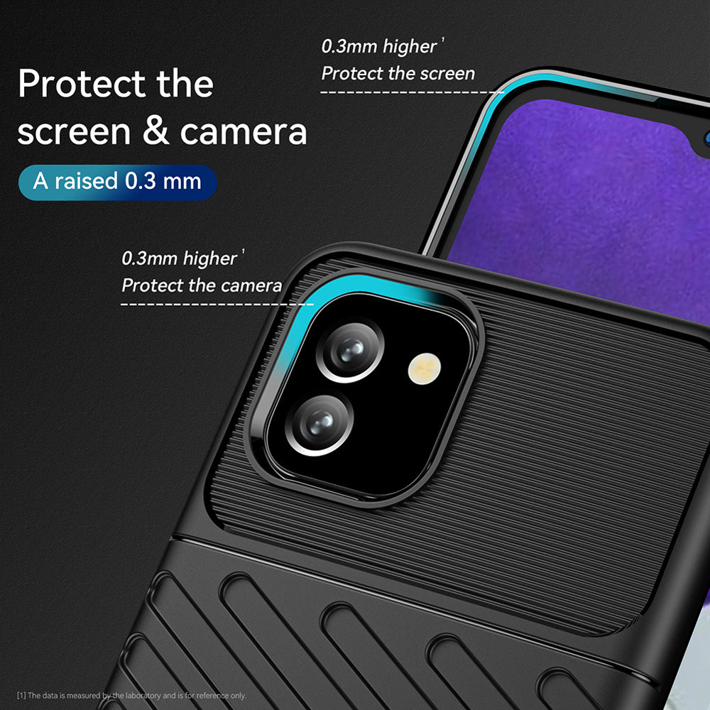 Thunder TPU Cover for Samsung Galaxy A04E 4G / M04 4G / F04 4G