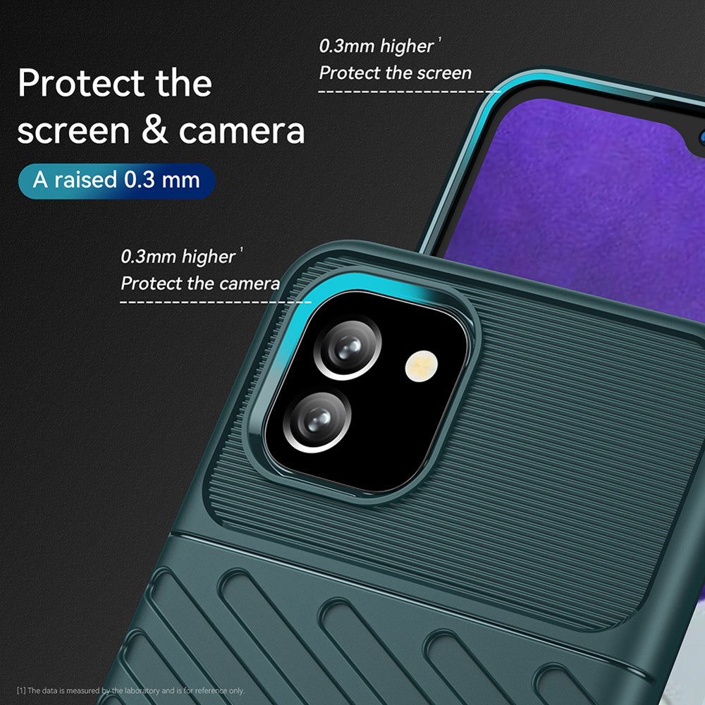 Thunder TPU Cover for Samsung Galaxy A04E 4G / M04 4G / F04 4G