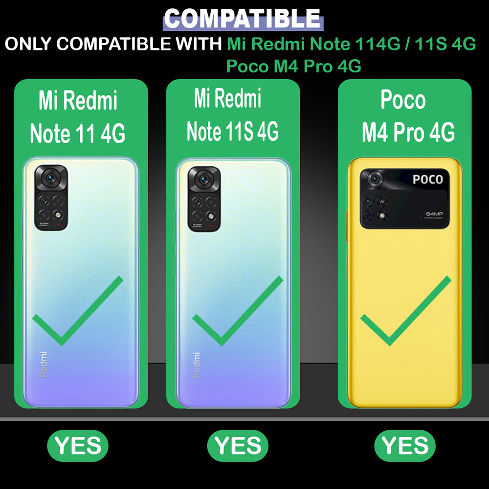 Thunder TPU Cover for Mi Redmi Note 11S 4G / 11 4G / Poco M4 Pro 4G