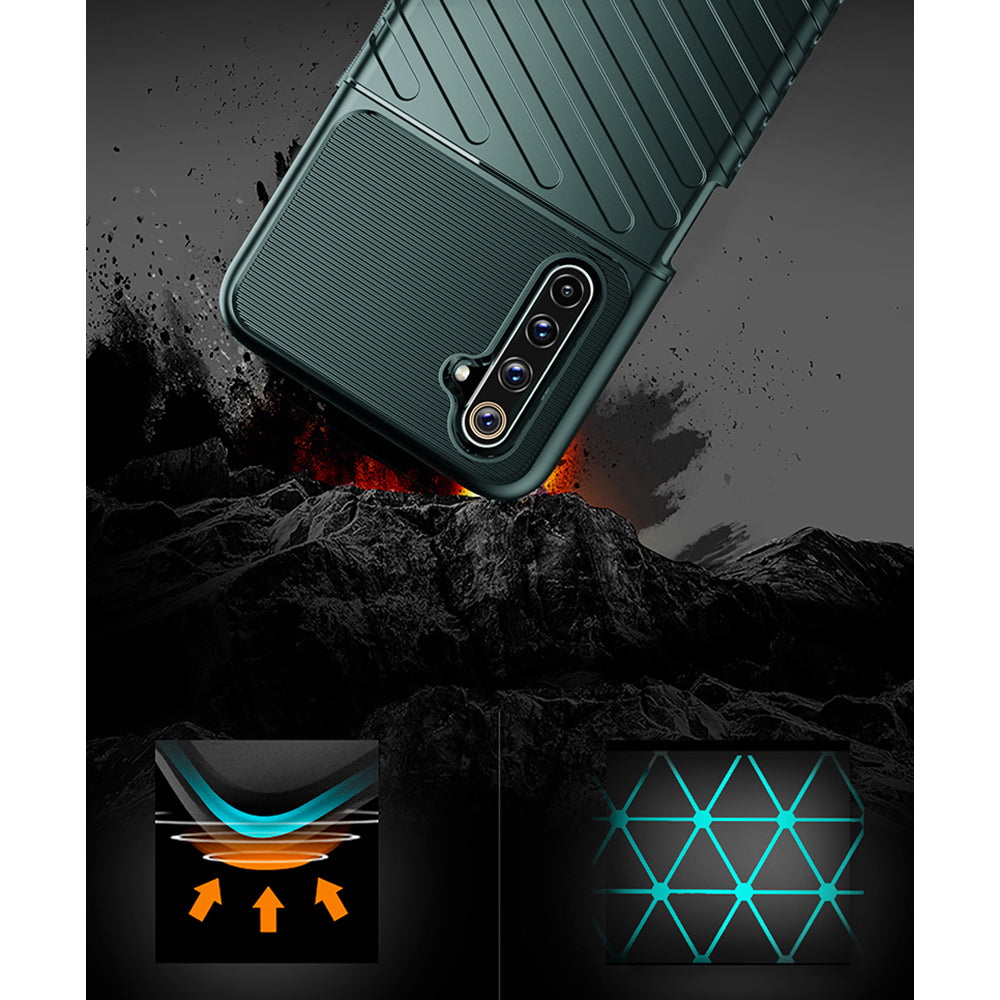 Thunder TPU Cover for Realme 6 4G / 6i 4G