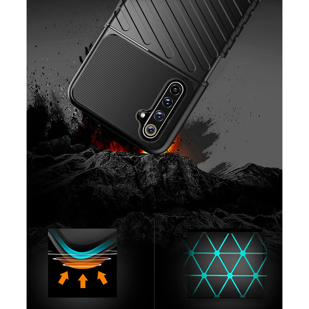 Thunder TPU Cover for Realme 6 Pro 4G