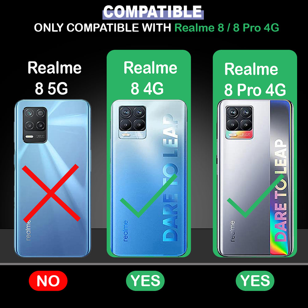 Thunder TPU Cover for Realme 8 4G / 8 Pro 4G