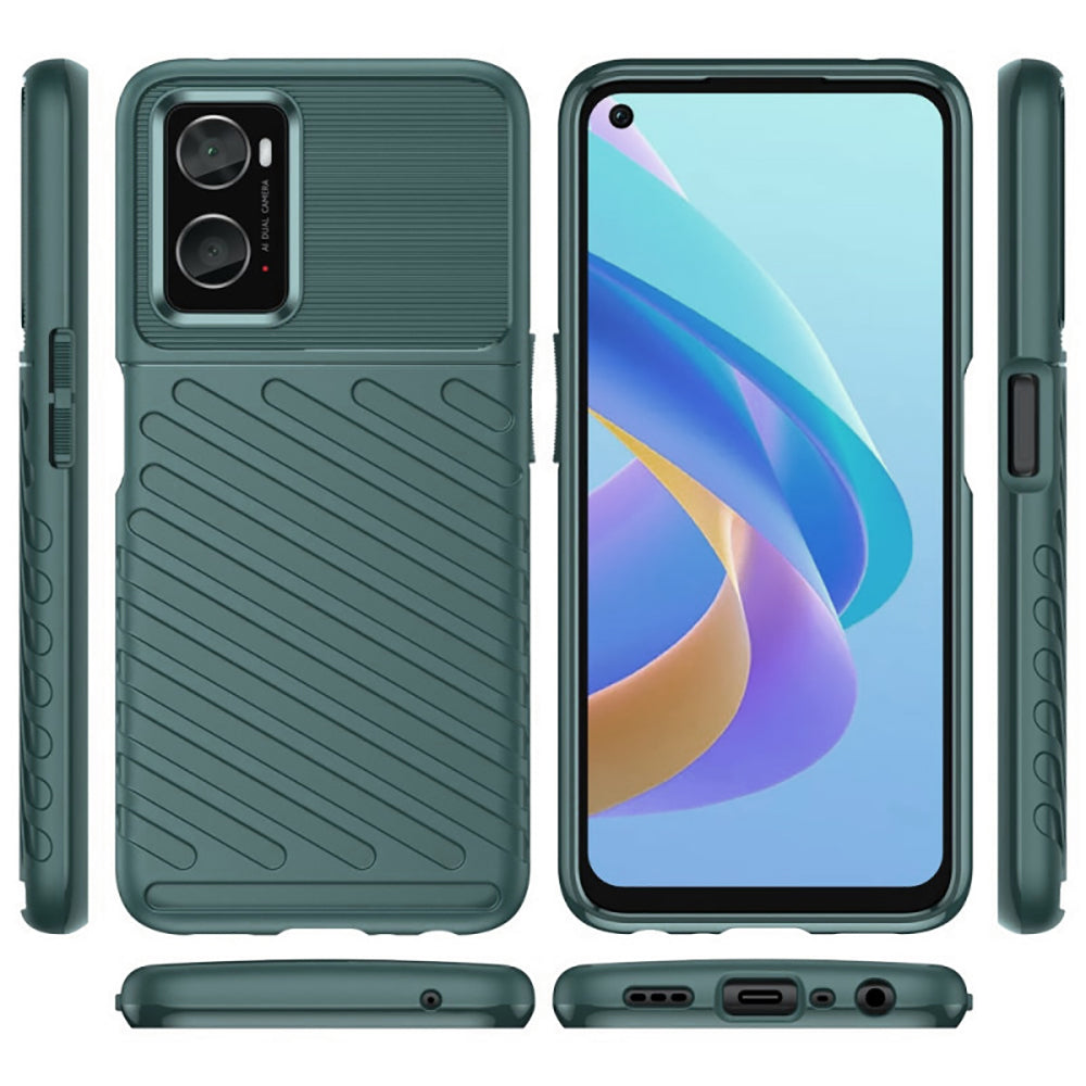 Thunder TPU Cover for Realme 9i 4G / A76 4G / A96 4G / K10 4G