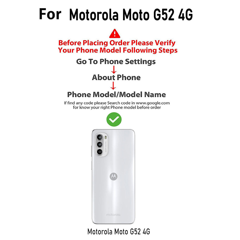 Hybrid Rugged Armor Case for Motorola Moto G52 4G / G82 5G