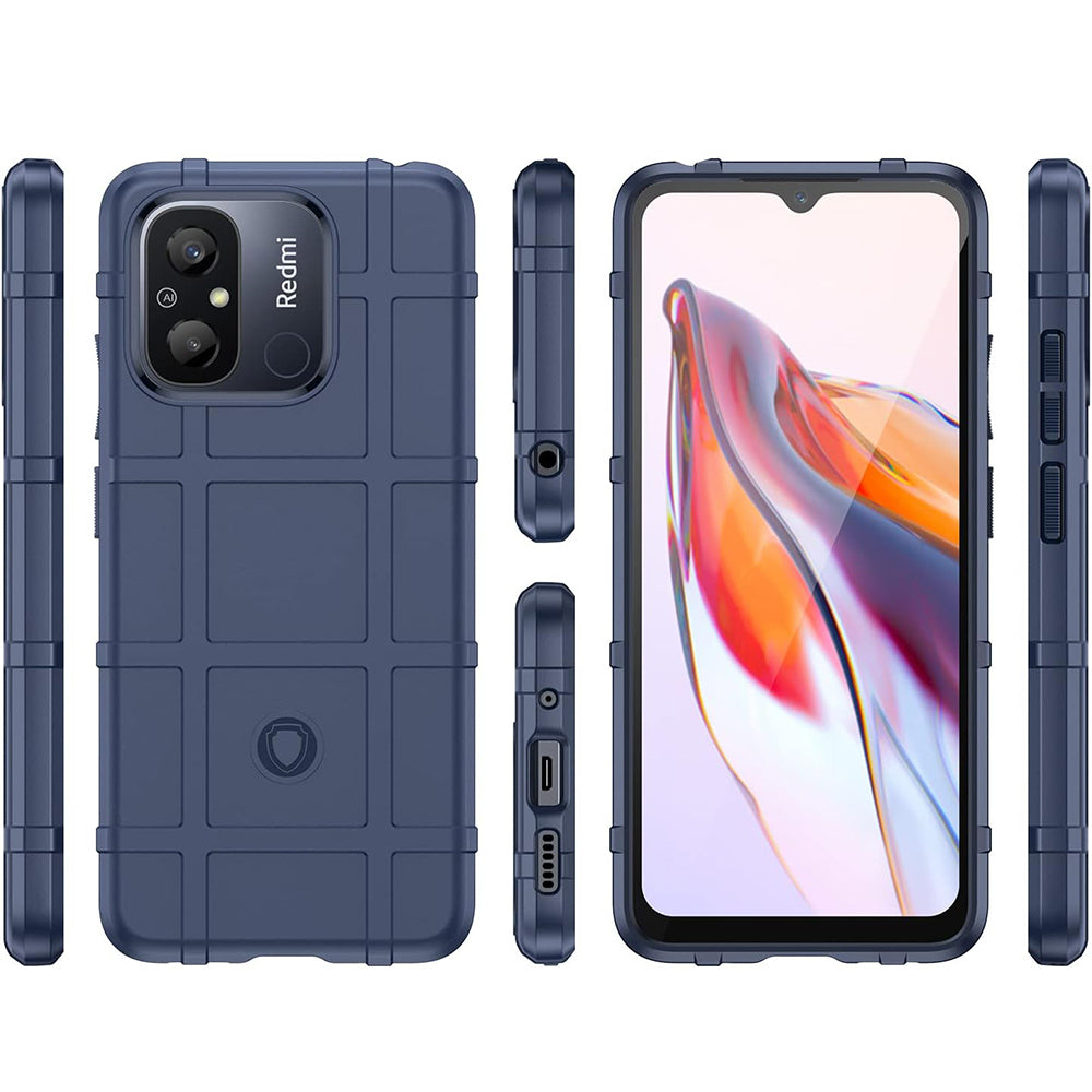 Hybrid Rugged Armor Case for Mi Redmi 12C 4G / Poco C55 4G
