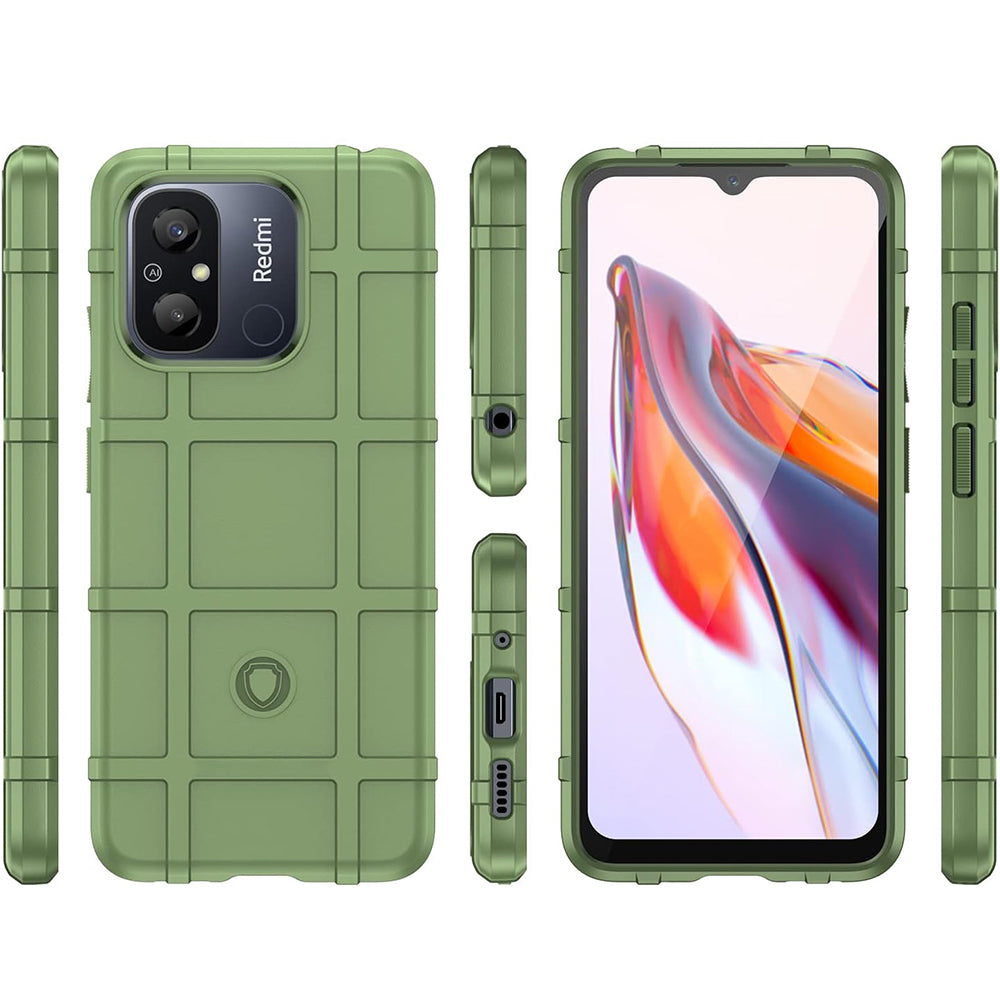 Hybrid Rugged Armor Case for Mi Redmi 12C 4G / Poco C55 4G