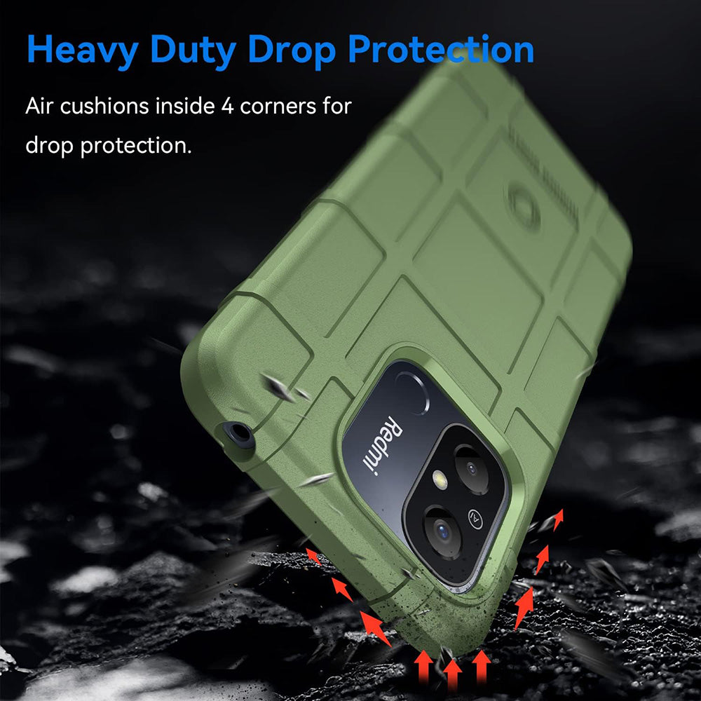 Hybrid Rugged Armor Case for Mi Redmi 12C 4G / Poco C55 4G