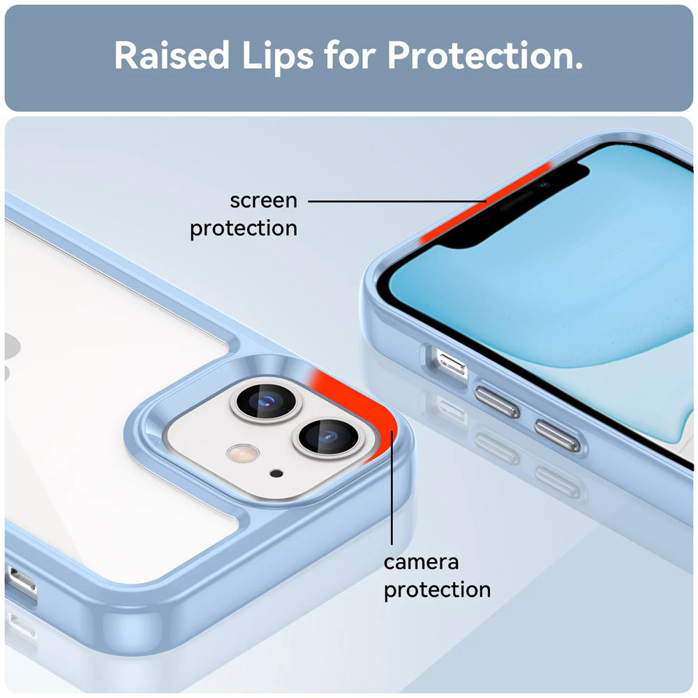 Shockproof Crystal Clear Back Cover for Apple iPhone 11