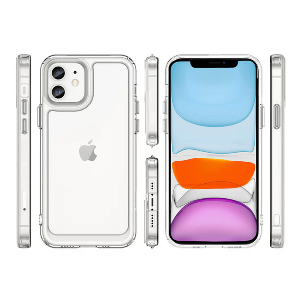 Shockproof Crystal Clear Back Cover for Apple iPhone 11