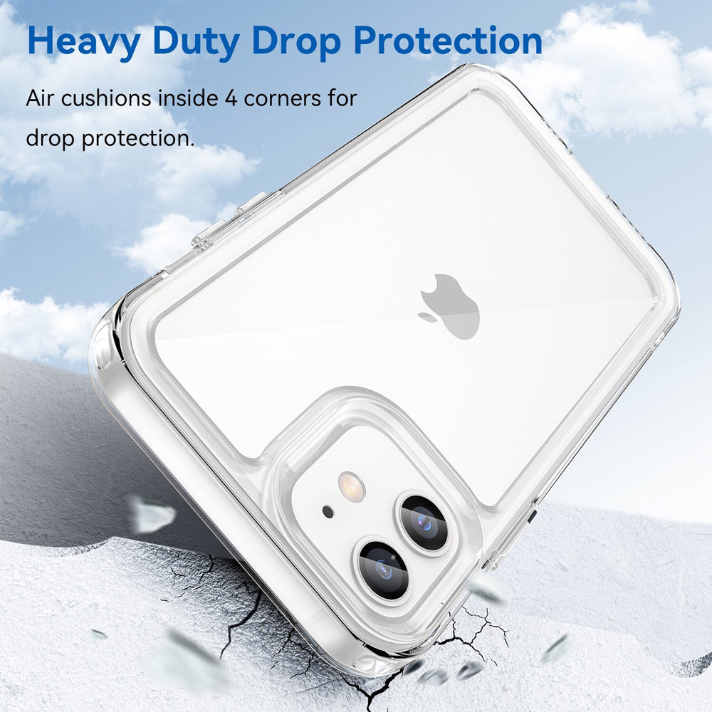 Shockproof Crystal Clear Back Cover for Apple iPhone 11