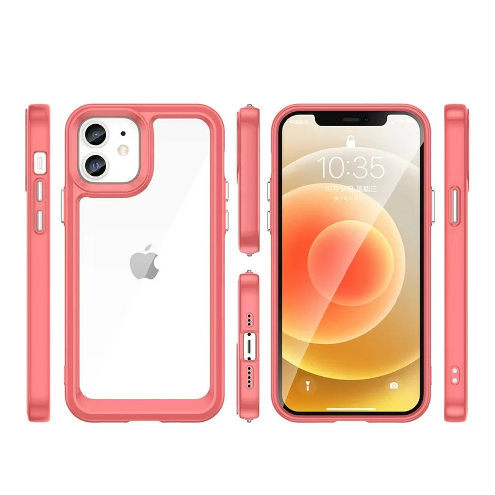 Shockproof Crystal Clear Back Cover for Apple iPhone 12
