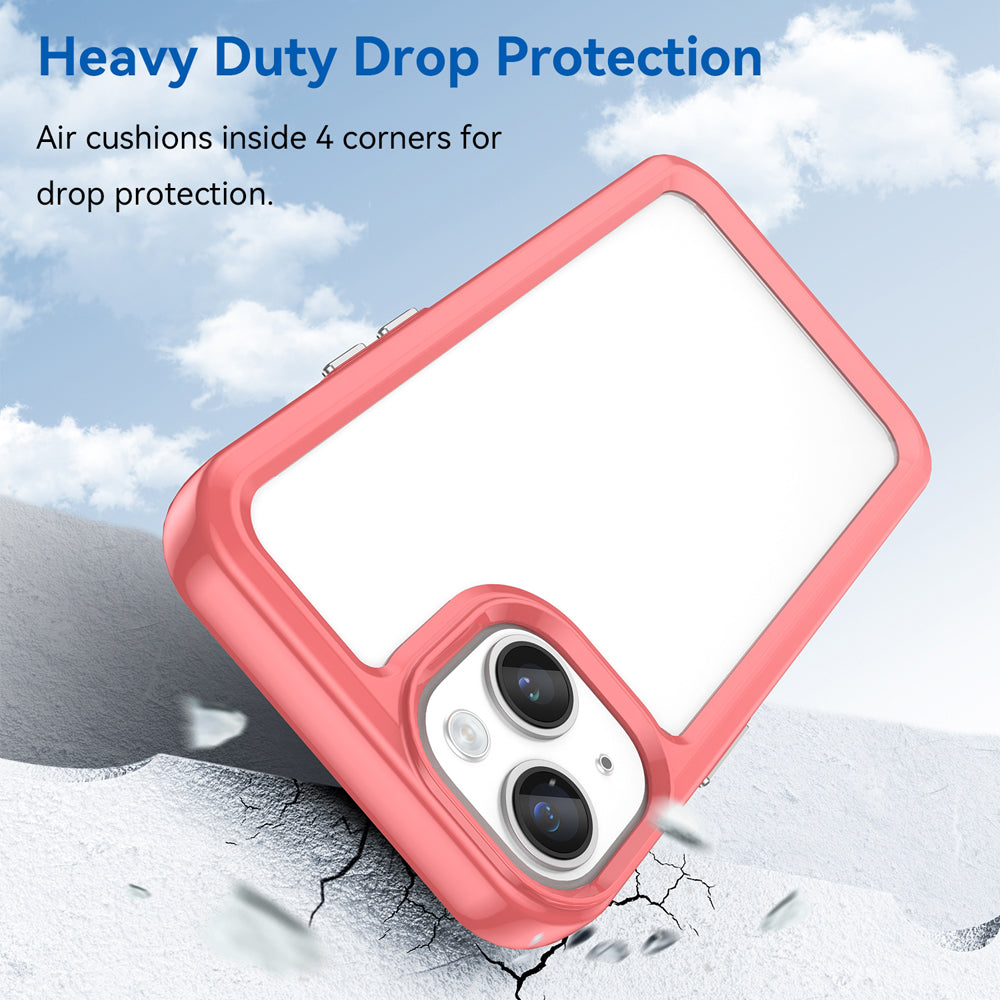 Shockproof Crystal Clear Back Cover for Apple iPhone 13