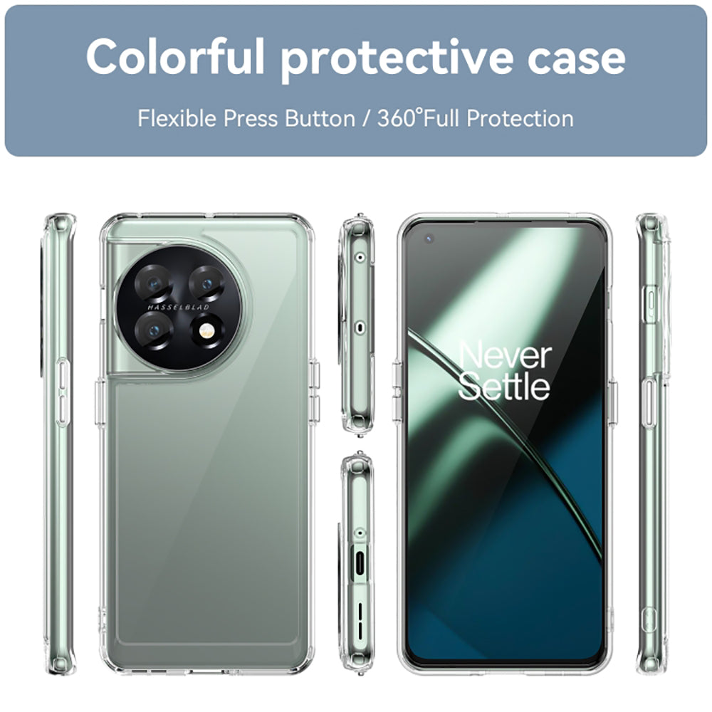 Shockproof Crystal Clear Back Cover for OnePlus 11 5G