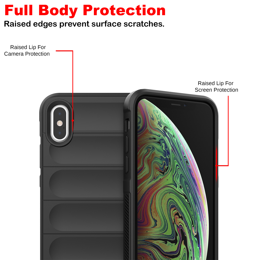 Magic Back Case Cover for Apple iPhone X / Xs