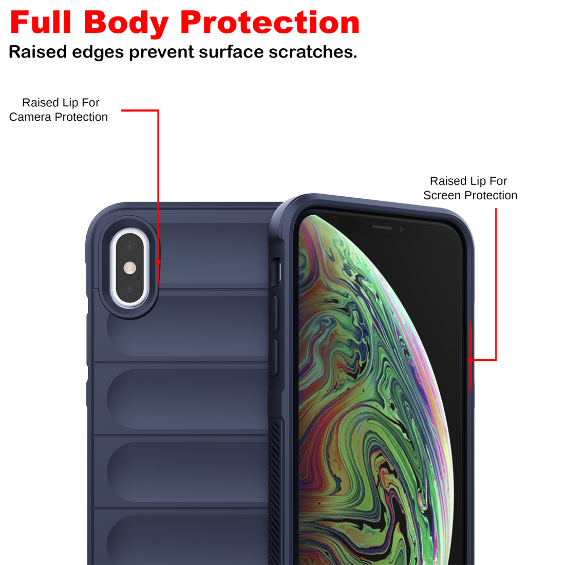 Magic Back Case Cover for Apple iPhone X / Xs