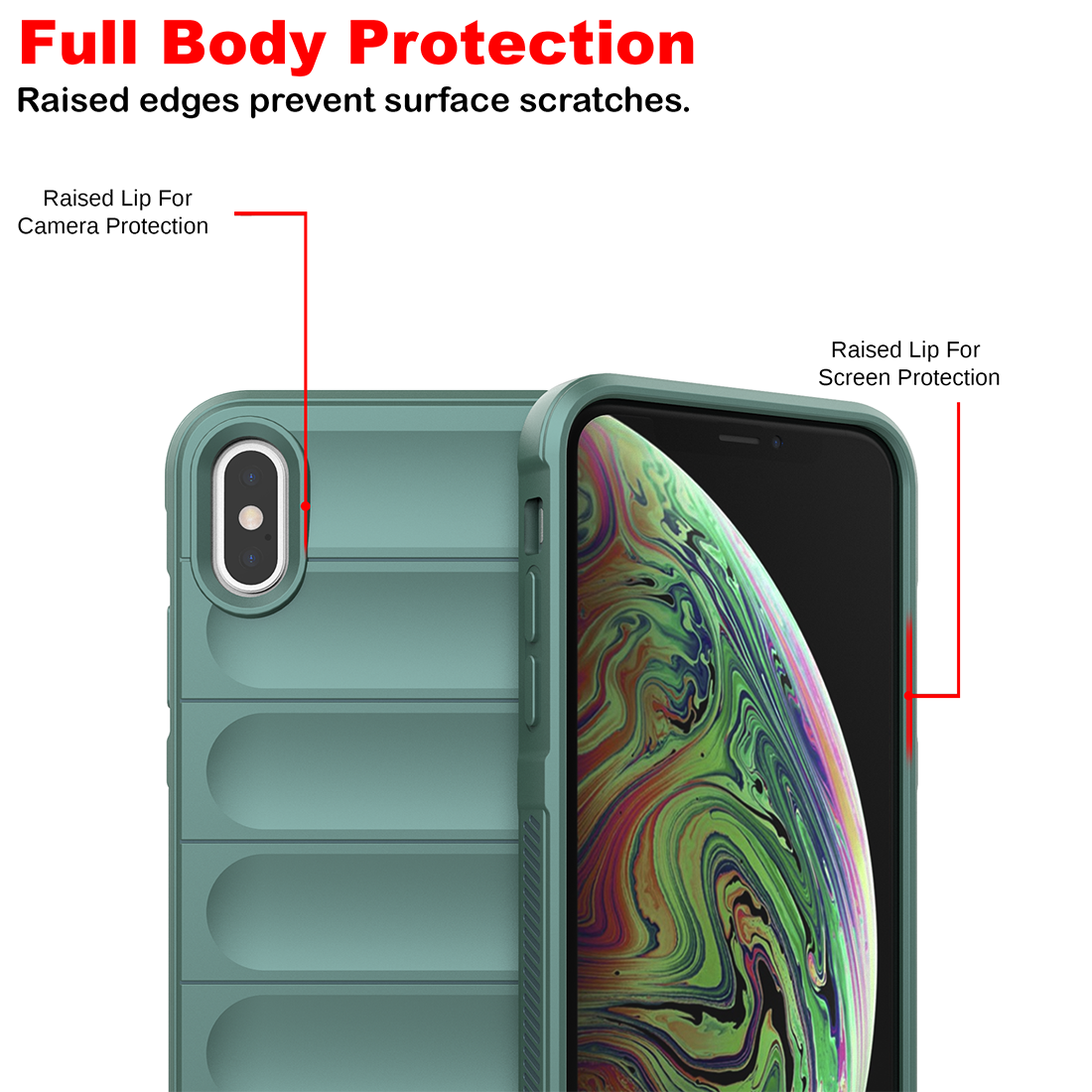 Magic Back Case Cover for Apple iPhone X / Xs