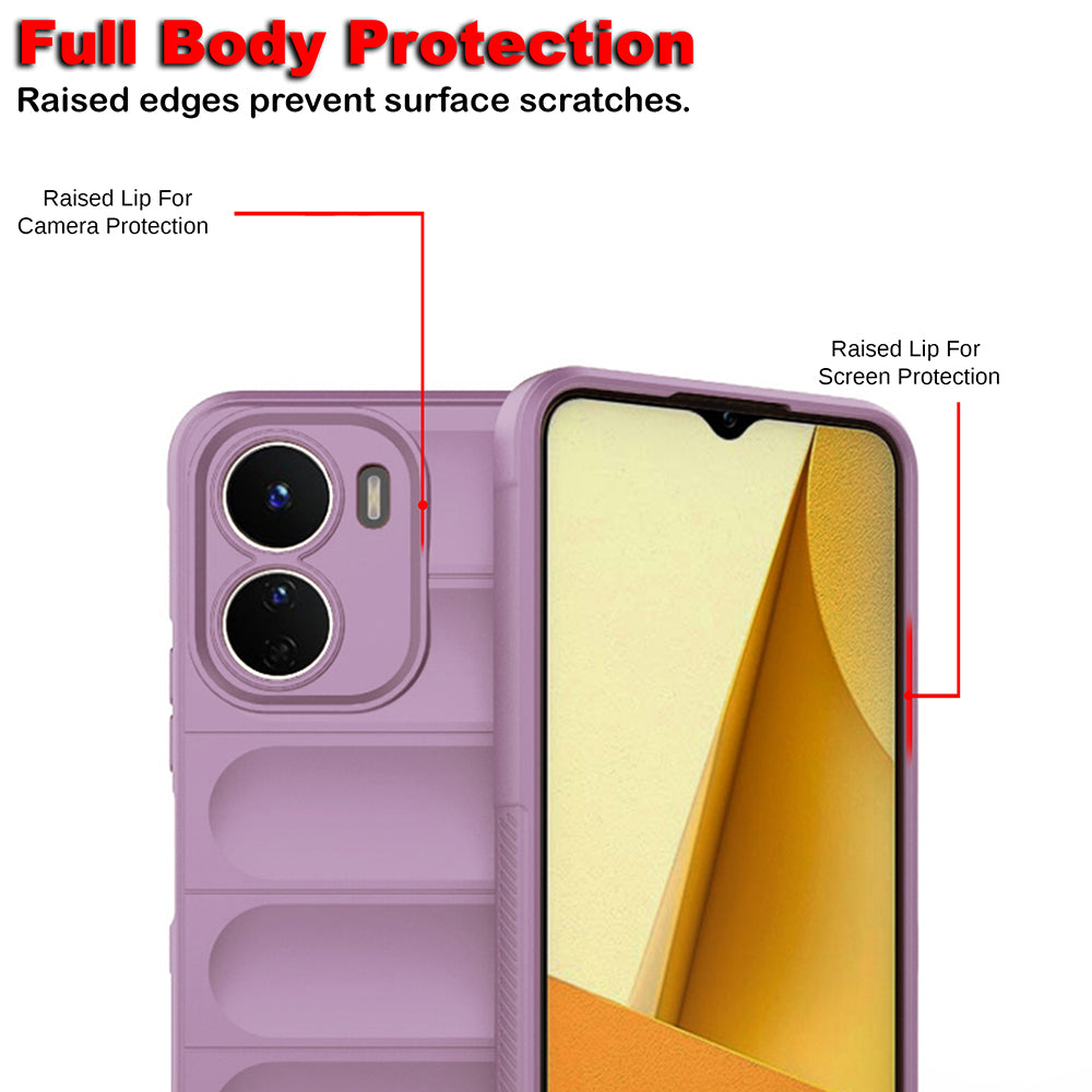 Cover HAOYE Placcatura TPU Per VIVO Y35 / Y22 / Y22s: Custodia Sottile, Antiurto E Antigraffio, Colore Bianco