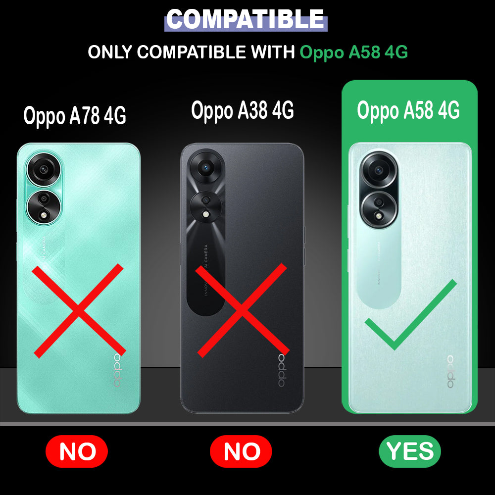 Magic Back Case Cover for Oppo A58 4G