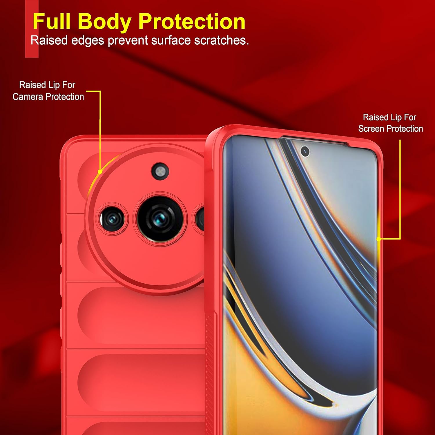 AMWEI Cover Per Xiaomi Redmi Note 11S / Note 11 4G – Custodia Protettiva Con Anello Girevole 360° E Copriobiettivo Scorrevole, Verde - 2